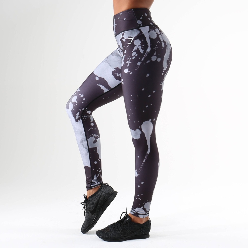 Gym Shark - Acid Leggings - Grey - Size M